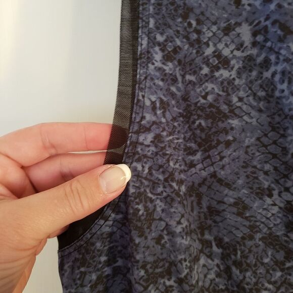 Ideology Snake Print Drawstring Waist Dress - Picture 7 of 8